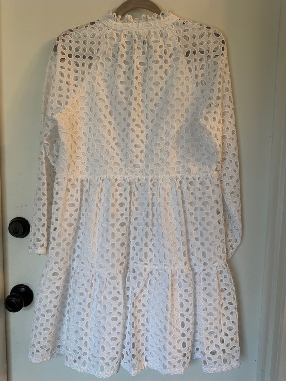 J.Crew tiered popover dress in embroidered eyelet small - Picture 5 of 5